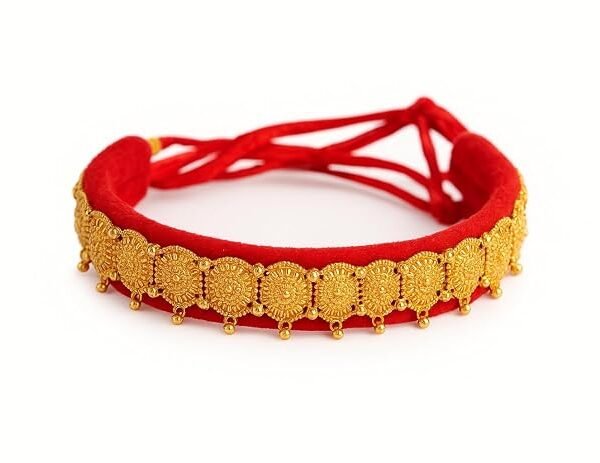 Uttrakhand Garh kumaon Guloband – Traditional Uttarakhandi Bridal Velvet Choker Necklace for Women