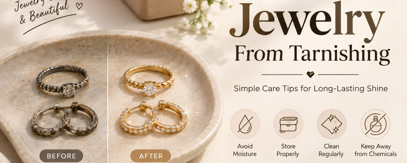 How to prevent jewelry from tarnishing